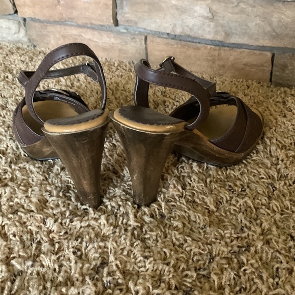 Miss Bison Shakira Coffee Heels 10B - Picture 3 of 4